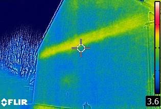 Détection des ponts thermiques de plancher intermédiaire par thermographie infrarouge à Vaux-le-Pénil